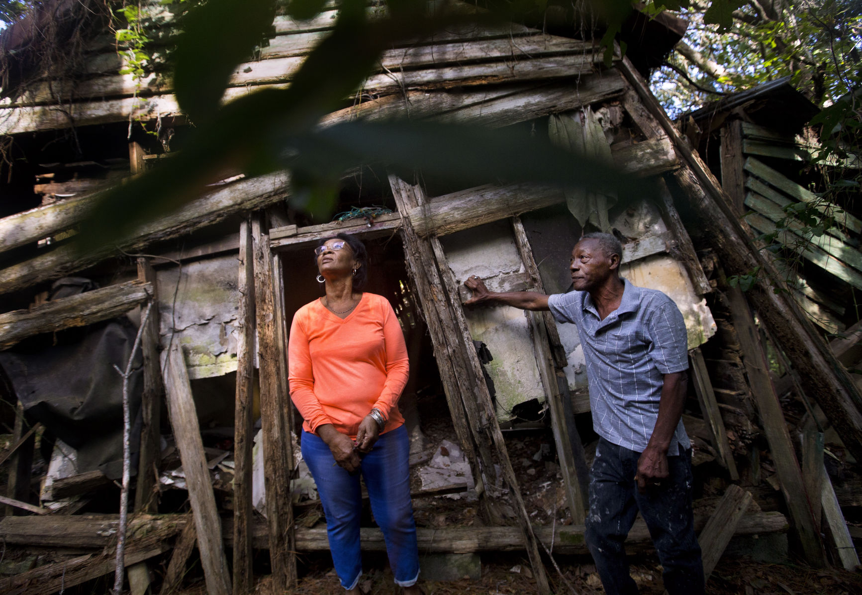 Evelyn Brown and brother PRINT LEDE Heirs Property